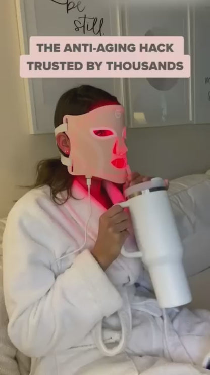 WellCareGoods-Silicone Face & Neck LED Therapy Mask